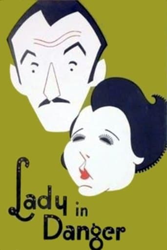Movie poster for Lady in Danger