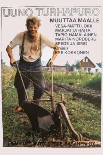 Movie poster for Uuno Turhapuro muuttaa maalle