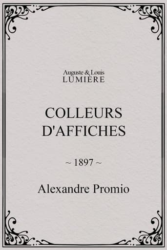 Movie poster for Colleurs d'affiches