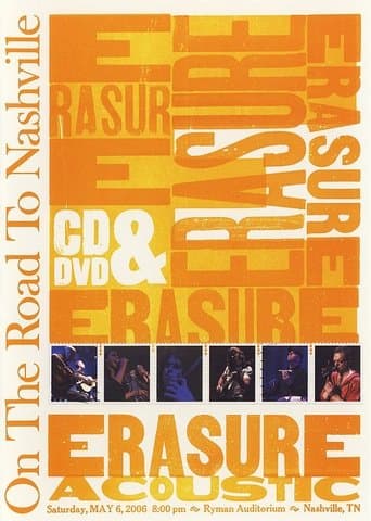 Movie poster for Erasure: On the Road to Nashville