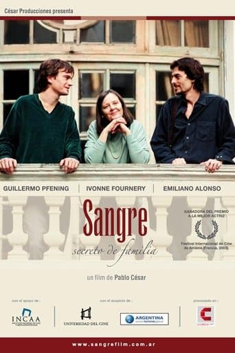 Movie poster for Sangre