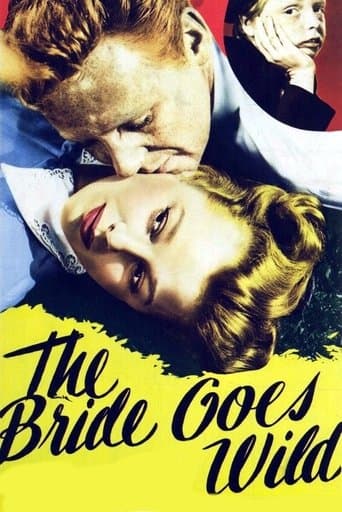 Movie poster for The Bride Goes Wild