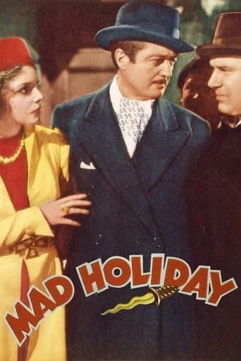 Movie poster for Mad Holiday