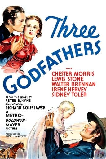 Movie poster for Three Godfathers