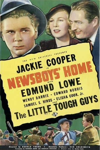 Movie poster for Newsboys' Home