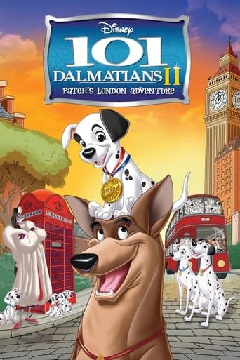 Movie poster for 101 Dalmatians II: Patch's London Adventure