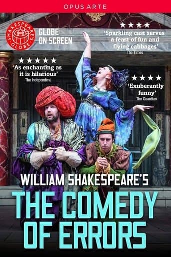 Movie poster for The Comedy of Errors - Live at Shakespeare's Globe