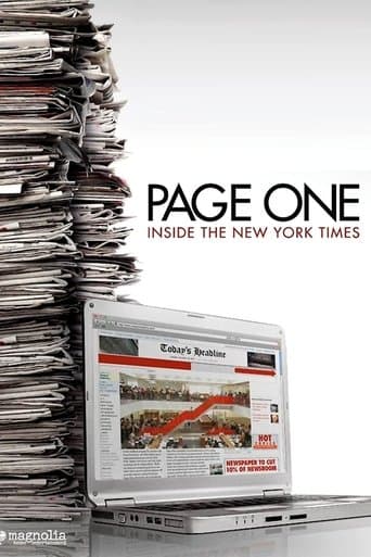 Movie poster for Page One: Inside the New York Times