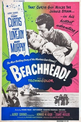 Movie poster for Beachhead