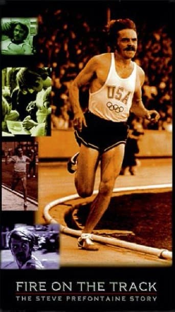 Movie poster for Fire on the Track: The Steve Prefontaine Story