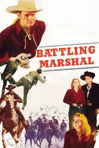 Movie poster for Battling Marshal