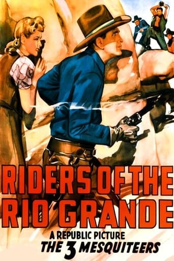 Movie poster for Riders of the Rio Grande