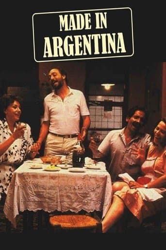 Movie poster for Made in Argentina