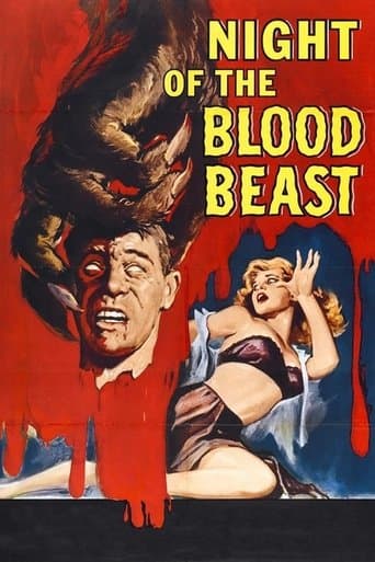 Movie poster for Night of the Blood Beast