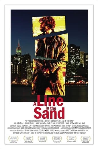 Movie poster for A Line in the Sand