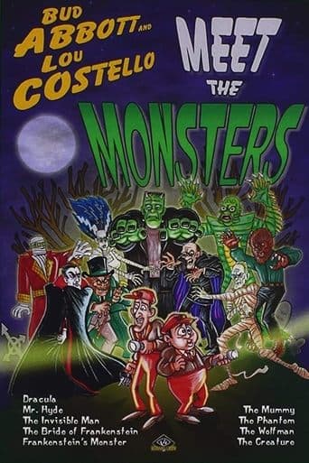 Movie poster for Abbott and Costello Meet the Monsters!