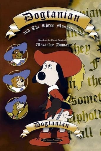 Movie poster for Dogtanian and the Three Muskehounds