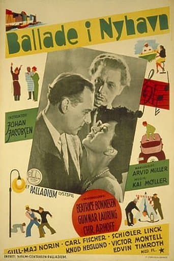 Movie poster for Ballade i Nyhavn