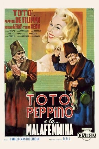Movie poster for Toto, Peppino, and the Hussy