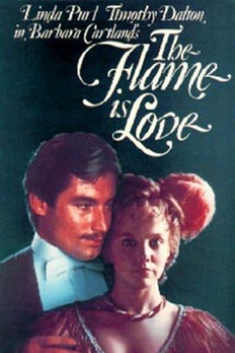 Movie poster for The Flame Is Love