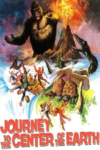 Movie poster for Journey to the Centre of the Earth