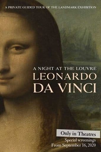 Movie poster for A Night at the Louvre: Leonardo da Vinci