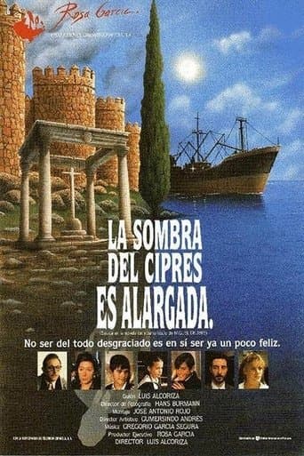 Movie poster for La sombra del ciprés es alargada