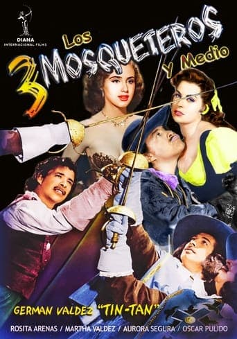 Movie poster for Los tres mosqueteros y medio
