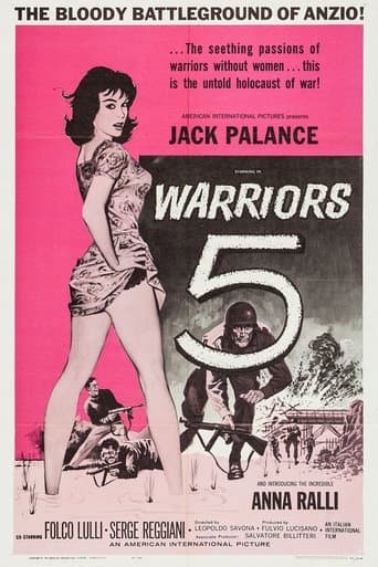 Movie poster for Warriors Five