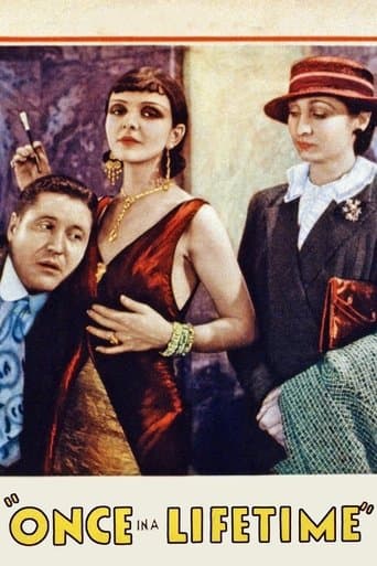 Movie poster for Once in a Lifetime