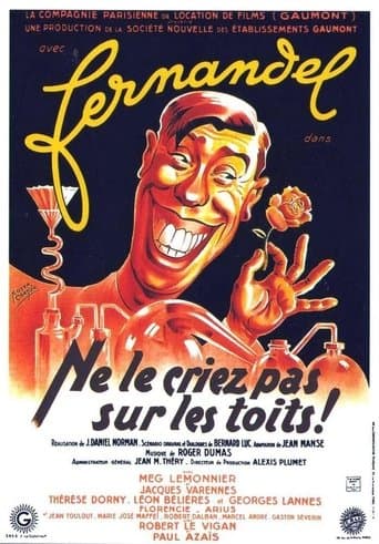 Movie poster for Don't Shout it from the Rooftops