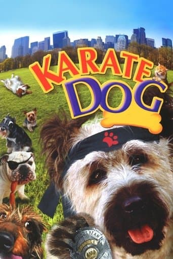 Movie poster for The Karate Dog