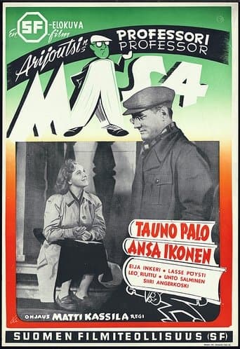 Movie poster for Professori Masa