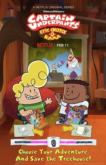 Movie poster for Captain Underpants: Epic Choice-o-rama
