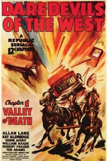 Movie poster for Daredevils of the West