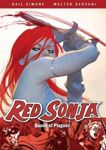 Movie poster for Red Sonja: Queen of Plagues