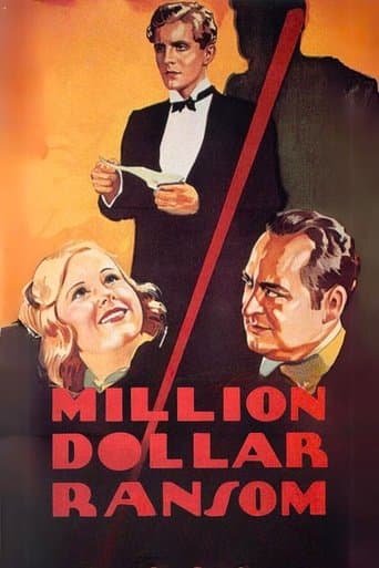 Movie poster for Million Dollar Ransom