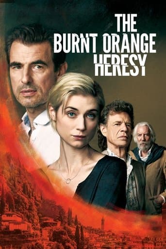 Movie poster for The Burnt Orange Heresy