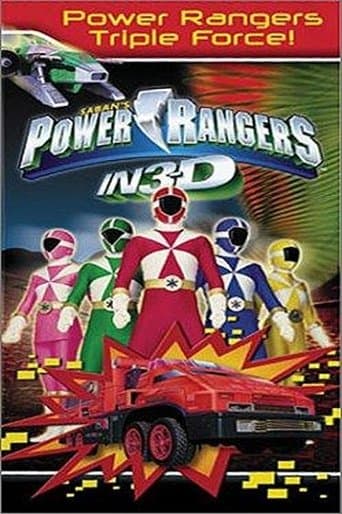 Movie poster for Power Rangers in 3D: Triple Force!