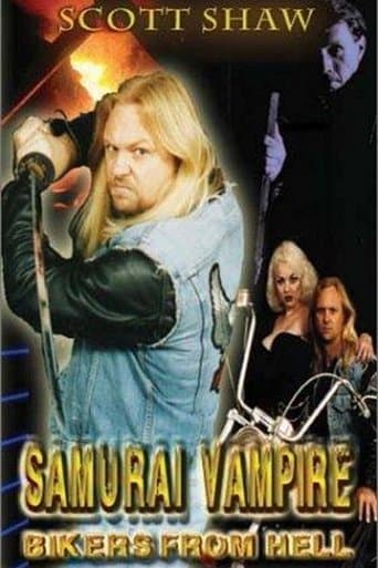 Movie poster for Samurai Vampire Bikers from Hell