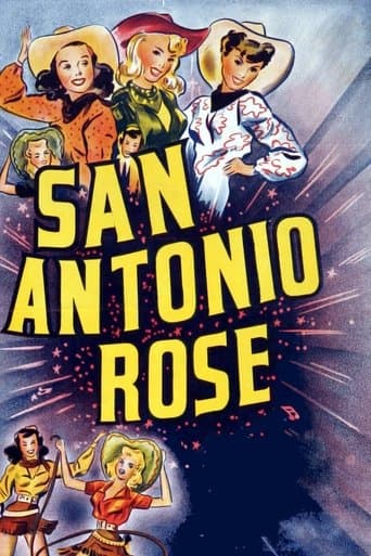 Movie poster for San Antonio Rose