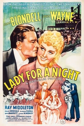 Movie poster for Lady for a Night