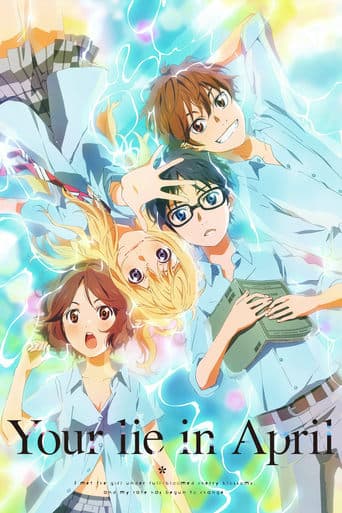 Movie poster for Your Lie in April