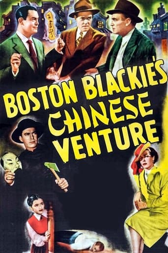 Movie poster for Boston Blackie's Chinese Venture
