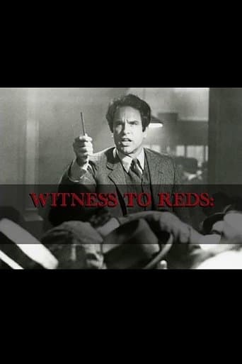 Movie poster for Witness to 'Reds'