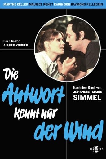 Movie poster for Only the Wind Knows the Answer