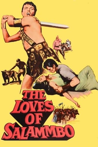 Movie poster for The Loves of Salammbo