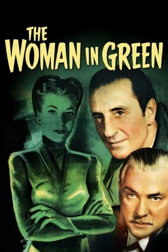 Movie poster for The Woman in Green