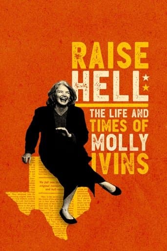 Movie poster for Raise Hell: The Life & Times of Molly Ivins