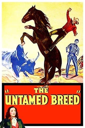 Movie poster for The Untamed Breed